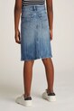 Tommy Hilfiger fusta denim pentru copii albastru KG0KG08286.PPYA