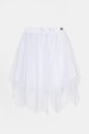 Guess spódnica dziecięca rozkloszowany biały J5RD17.KCQG0.PPYA