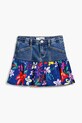 Desigual fusta fete 25SGFD01 albastru SS25