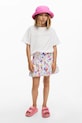 Детская хлопковая юбка Desigual 25SGFK01 белый