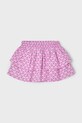 Mayoral fusta din bumbac pentru copii 3904.6K.Mini.PPYA roz SS25