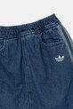 Dětská riflová sukně adidas Originals modrá JC7879