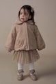 Παιδική φούστα Donsje Pien Skirt μίνι καφέ 4035400