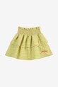 Bobo Choses fusta fete 125AC068 galben SS25