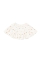 Dievčenská sukňa Donsje Lindie Skirt Roses 4096801 biela SS25