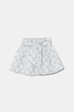 Dětská bavlněná sukně United Colors of Benetton mini bílá 40VFG0013.P.Seasonal