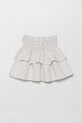 United Colors of Benetton fustă de in pentru copii curele bej 4Q1NC0023.G.Seasonal