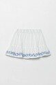Dětská bavlněná sukně United Colors of Benetton 44HZG0016.P.Seasonal bílá SS25