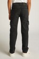 Дитячі джинси Calvin Klein Jeans REG. STRGHT чорний IB0IB02300.PPYA