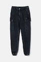 Calvin Klein Jeans jeansy dziecięce DENIM JOGGER z regulacją granatowy IB0IB02408.PPYA