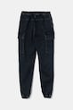 Calvin Klein Jeans jeansy dziecięce DENIM JOGGER IB0IB02408.PPYA granatowy SS25