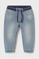 Mayoral jeans bebelusi soft denim jogger jeans albastru 1583.3F.Baby.PPYA