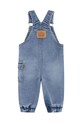Detské nohavice na traky Levi's LOOSE FIT CARGO OVERALL 6EM311 modrá SS25