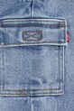 Detské nohavice na traky Levi's LOOSE FIT CARGO OVERALL 6EM311