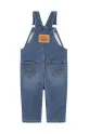 Otroške farmerke iz jeansa Levi's MY FIRST OVERALL 6EM334 modra SS25