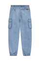 Băieți Levi's jeans copii DENIM PARACHUTE CARGO PANTS 9EM376 albastru