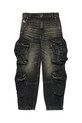 Diesel gyerek farmer DFISH-CARGO-S-J TROUSERS J02155 fekete SS25