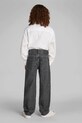 Calvin Klein Jeans jeansy dziecięce STRAIGHT czarny IB0IB02479.PPYA