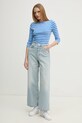 Calvin Klein jeansy K20K208023 niebieski SS25