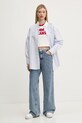 Rifle Tommy Jeans DW0DW20445 modrá SS25
