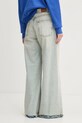 Odzież Tommy Jeans jeansy DW0DW21254 turkusowy