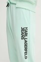 Karl Lagerfeld Jeans pantaloni de trening verde A1W10058