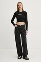 Karl Lagerfeld Jeans jeansi A1W10033 negru SS25