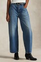 Хлопковые джинсы Polo Ralph Lauren 211969380 голубой SS25