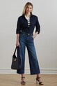 Lauren Ralph Lauren blugi din bumbac albastru 200973246