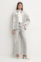 Джинсы IRO WP23ANDREEA серый SS25