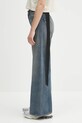 MM6 Maison Margiela jeans S52LA0238 albastru SS25