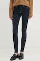 Pepe Jeans jeansy SKINNY JEANS MW REGENT Planet friendly granatowy PL204728BC1