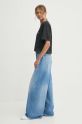Pepe Jeans jeansi WIDE LEG JEANS UHW JAIMY PL204740MS7 albastru SS25