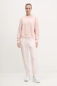 Guess spodnie dresowe VICTOIRE W5RB00.KBYE2 różowy SS25
