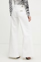 Ρούχα Τζιν παντελόνι Versace Jeans Couture 78HAB561.CEWR1 λευκό
