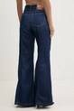 Oblečení Džíny s příměsí lnu Diesel D-AKII L.32 TROUSERS A12808.068RA námořnická modř