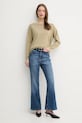 Sisley jeansy 4MCPLE043 niebieski SS25
