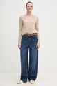 Sisley jeansi 4I2MLE04D bleumarin SS25