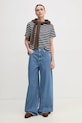 Pepe Jeans jeansy WIDE LEG JEANS UHW JAIMY PL204740ID1 niebieski SS25