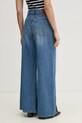 Дрехи Дънки Pepe Jeans WIDE LEG JEANS MW SLIT PL205001 син