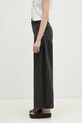 adidas Originals jeans DENIM ZIP PANT JX9211 negru SS25