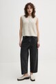 American Vintage jeans YOP11IE25 nero SS25