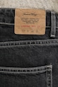 American Vintage jeansy czarny YOP11IE25
