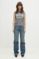 Coperni jeans Hybrid Denim COPP32F2014 bleumarin
