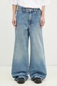 KSUBI jeansy Dettached Belted niebieski WPS25DJ007