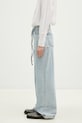 Джинсы KSUBI Baggy Jean Rollin Kut Out WPS25DJ005 голубой SS25
