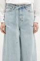 KSUBI jeansy Baggy Jean Rollin Kut Out niebieski WPS25DJ005