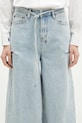 Джинсы KSUBI Baggy Jean Rollin Kut Out голубой WPS25DJ005