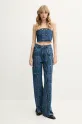 Rotate jeansy 1140731602 granatowy SS25