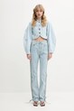 Rotate jeansy 1141831468 niebieski SS25
